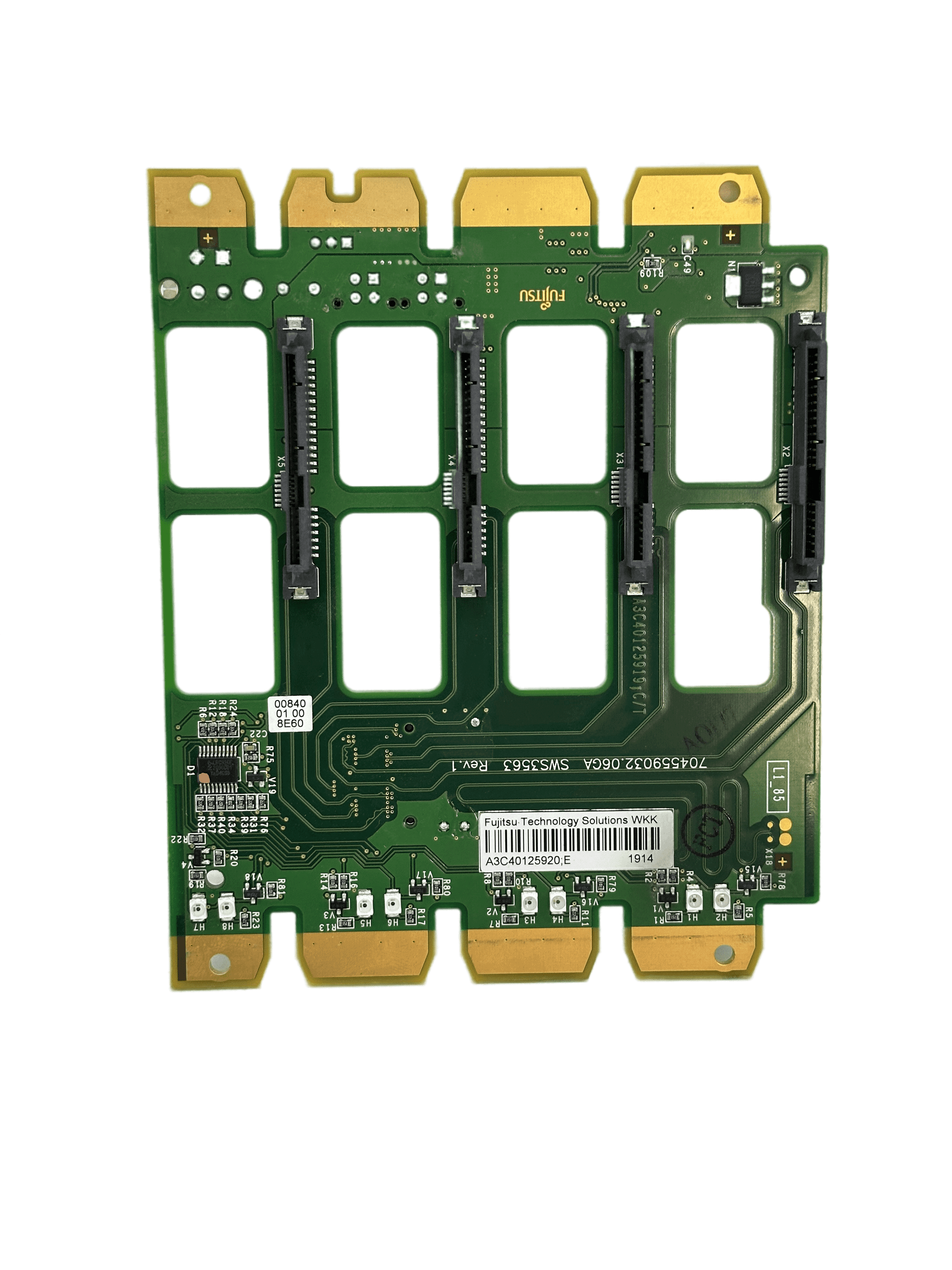 Fujitsu HDD Umbaukit | 8x 3.5" Backplane Cage | A3C40125920 Primergy M1 TX2540 S7 | 481 (Bild 3 von 7)