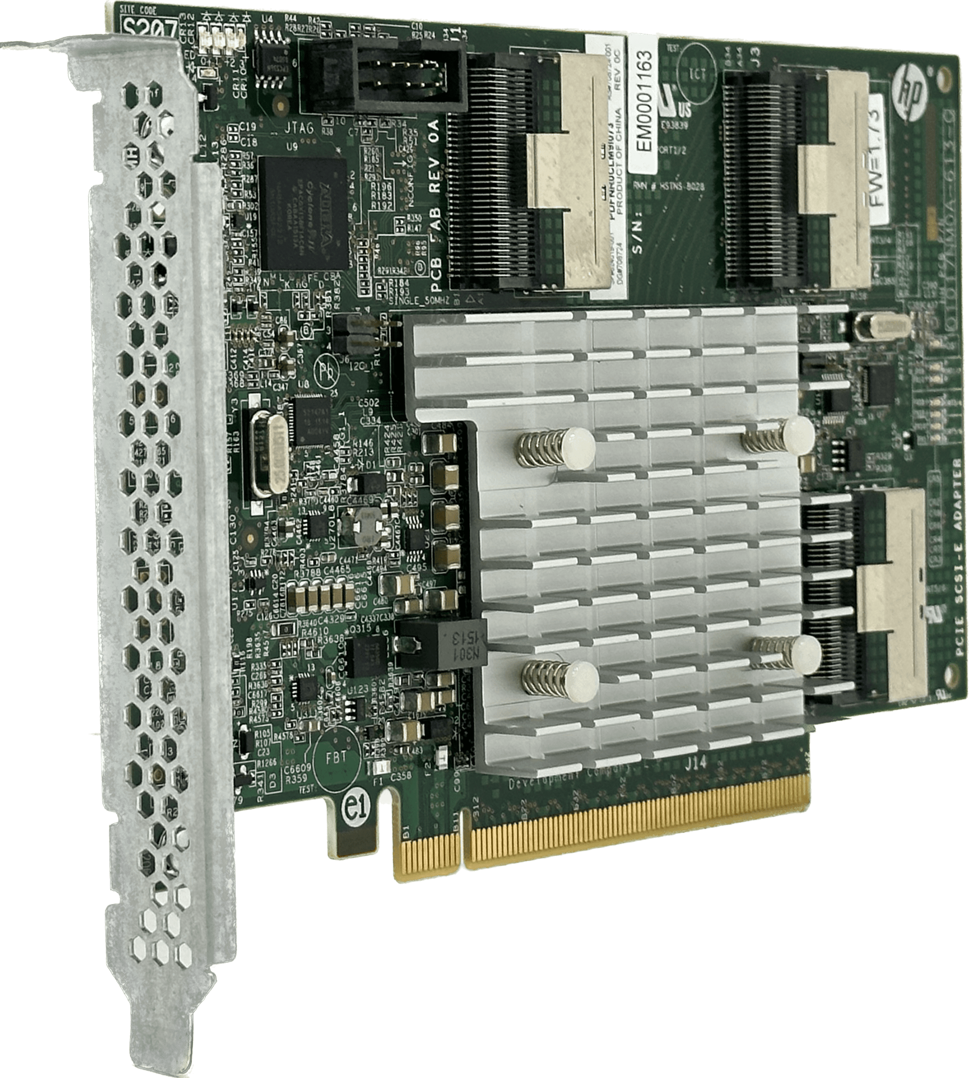 HP NVMe SSD PCIe x16 Express Bridge Controller Board | 708724-001 824019-001 | 756 (Bild 1 von 6)