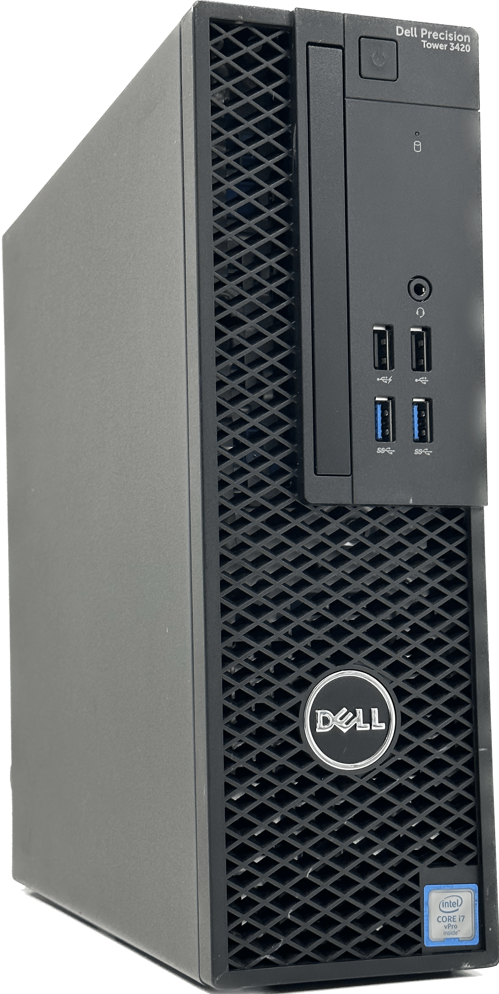 Dell Precision Tower 3420 | i7-6700 vPro PC Desktop 16GB RAM 256GB NVMe /2TB HDD | 778 (Bild 1 von 6)