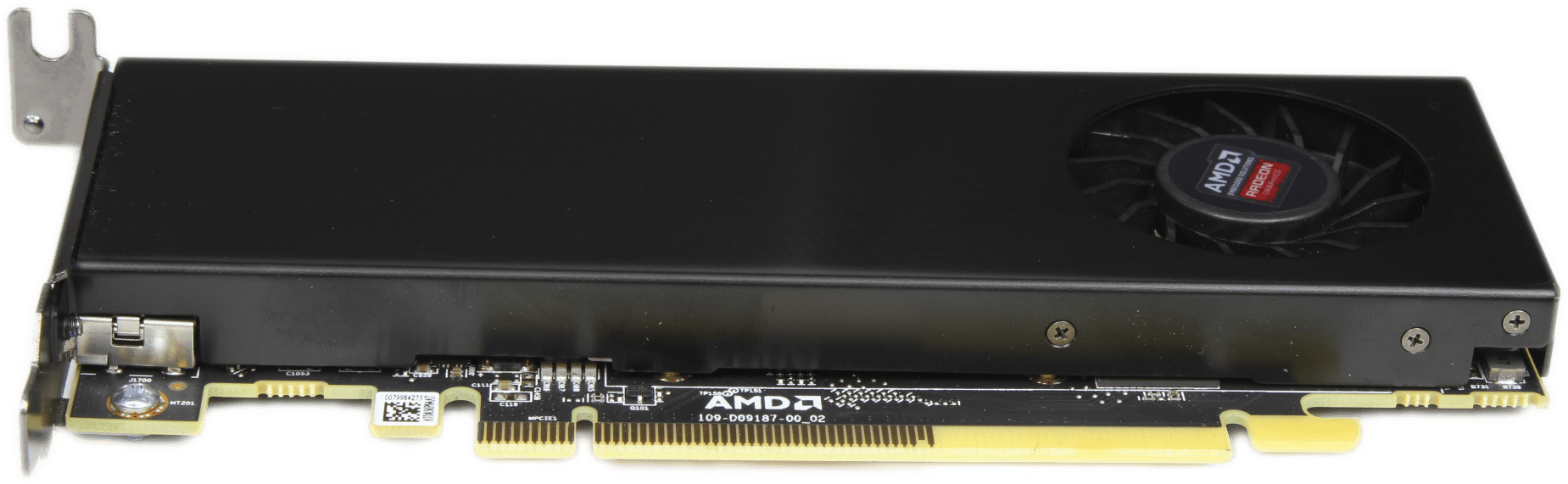 AMD E9173 2GB GDDR5 PCIe3.0 x8 2x Mini-DisplayPort 1x DisplayPort Low Profile | 9654 (Bild 5 von 6)