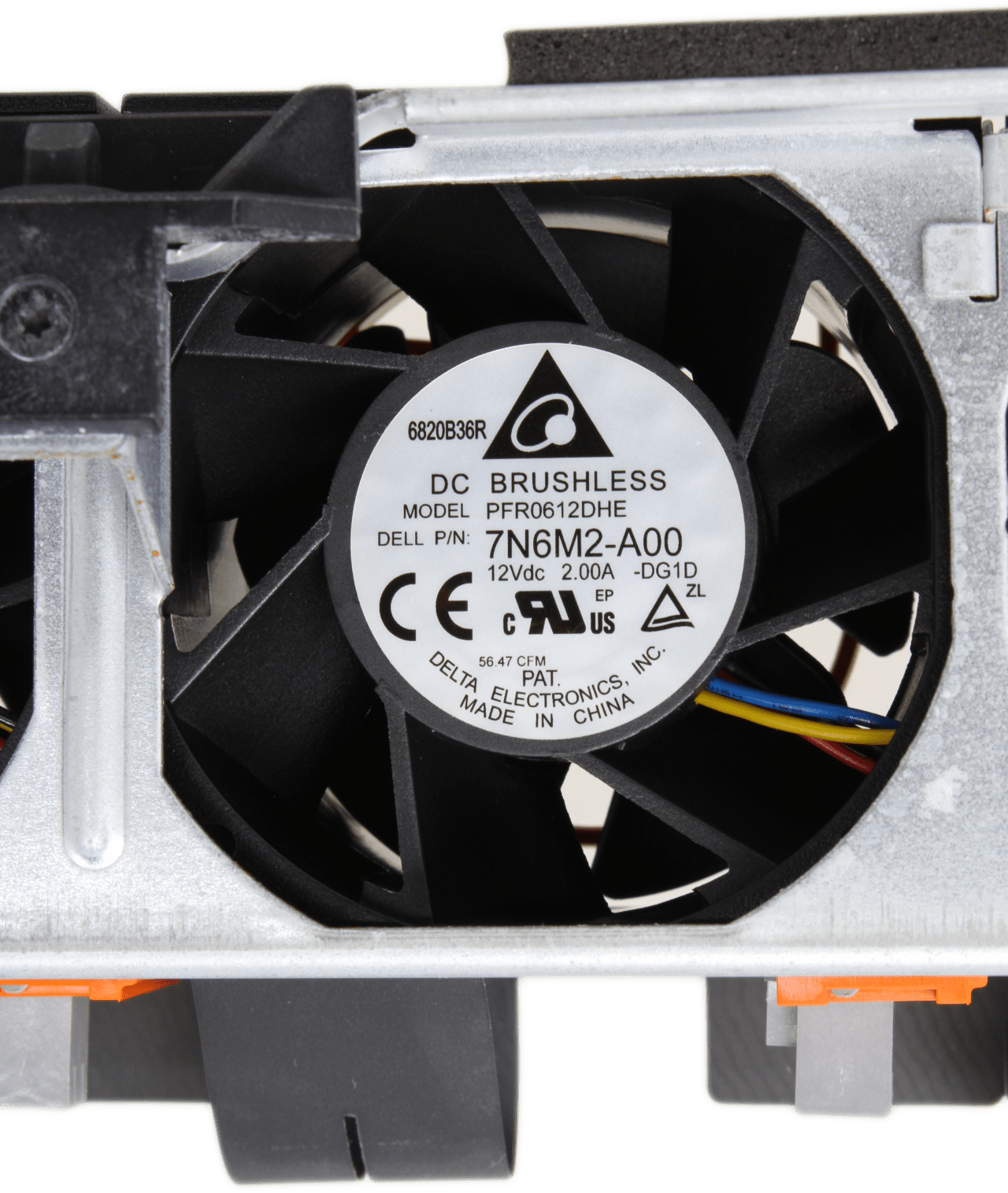 Dell - CY8YY Lüfterhaltung / Fan Cage mit 6 Lüftern für PowerEdge R730 / R730xd | 9689 (Bild 2 von 2)