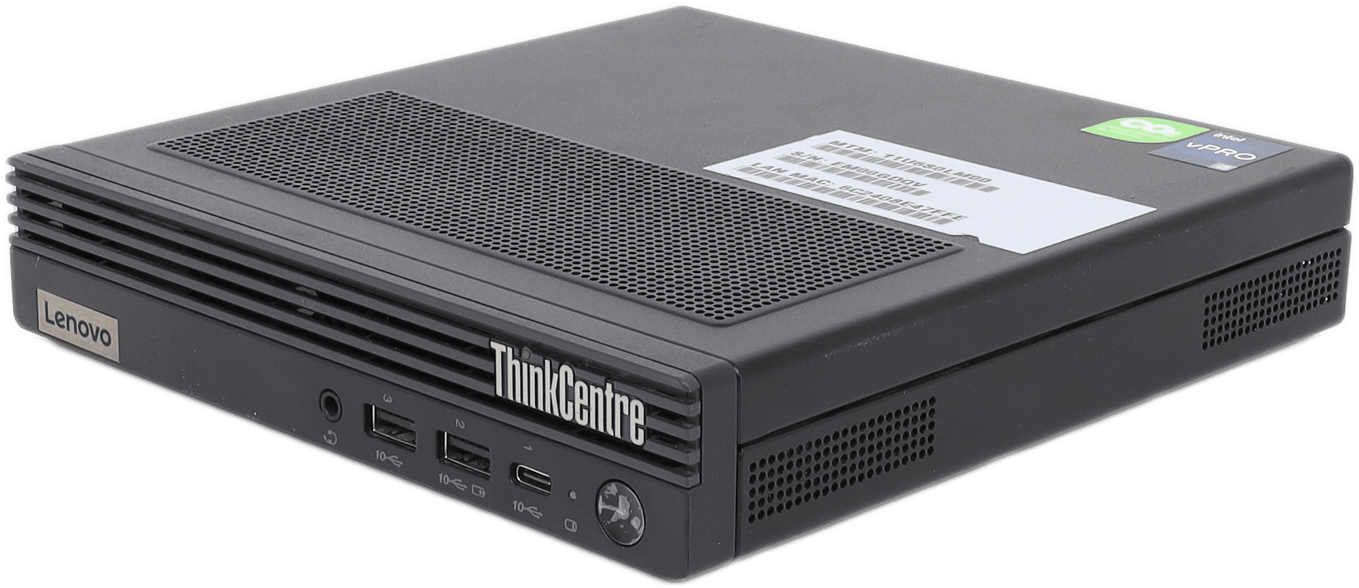 Lenovo ThinkCentre M90q Gen 3 Mini PC - i5-12500T 8GB DDR5 RAM 256GB NVMe Win11 | 10679