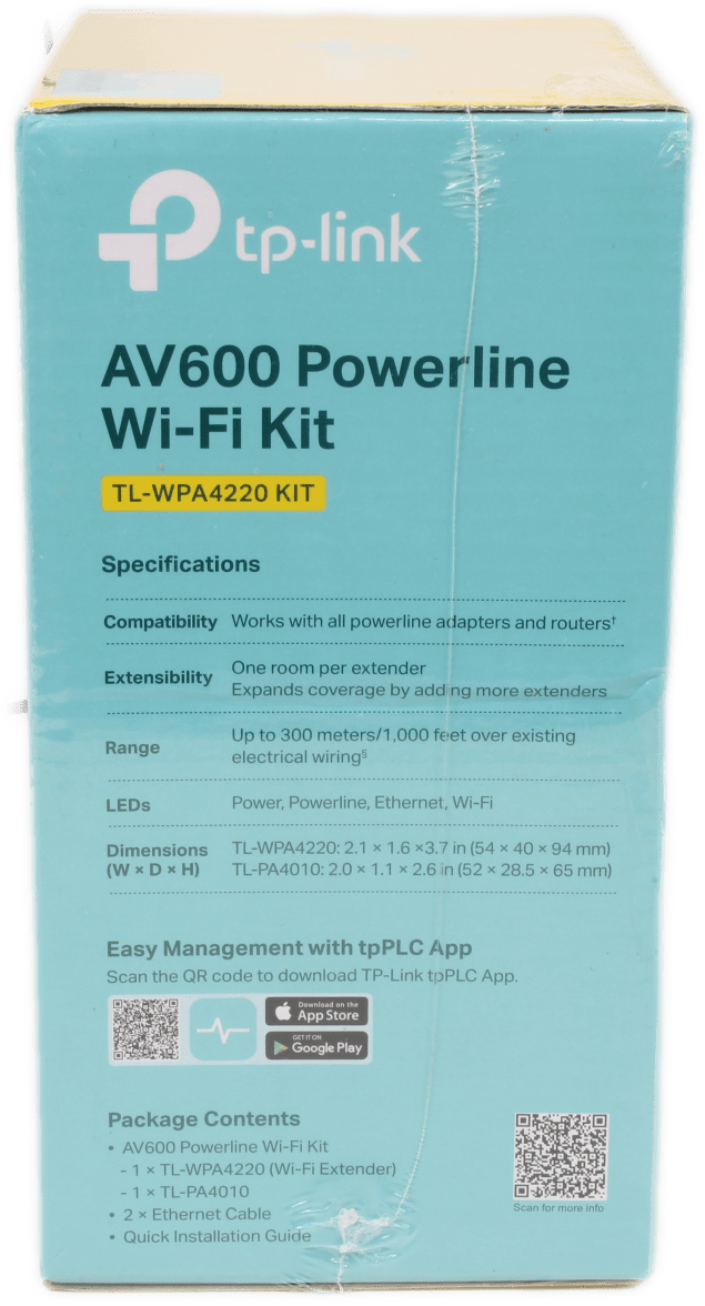 TP-Link TL-WPA4220 Ver.5.0 AV600 Gigabit Powerline Wi-Fi Kit EU | Wi-Fi Extender | 9598 (Bild 3 von 6)
