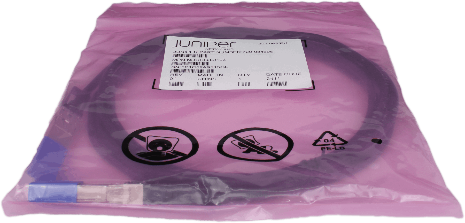 Juniper JNP-SFP-25G-DAC-3M - 3 M SFP28 DAC 25G Ethernet Kabel 720-084605 Neu OVP | 10216 — Kabel (Bild 5 von 6)
