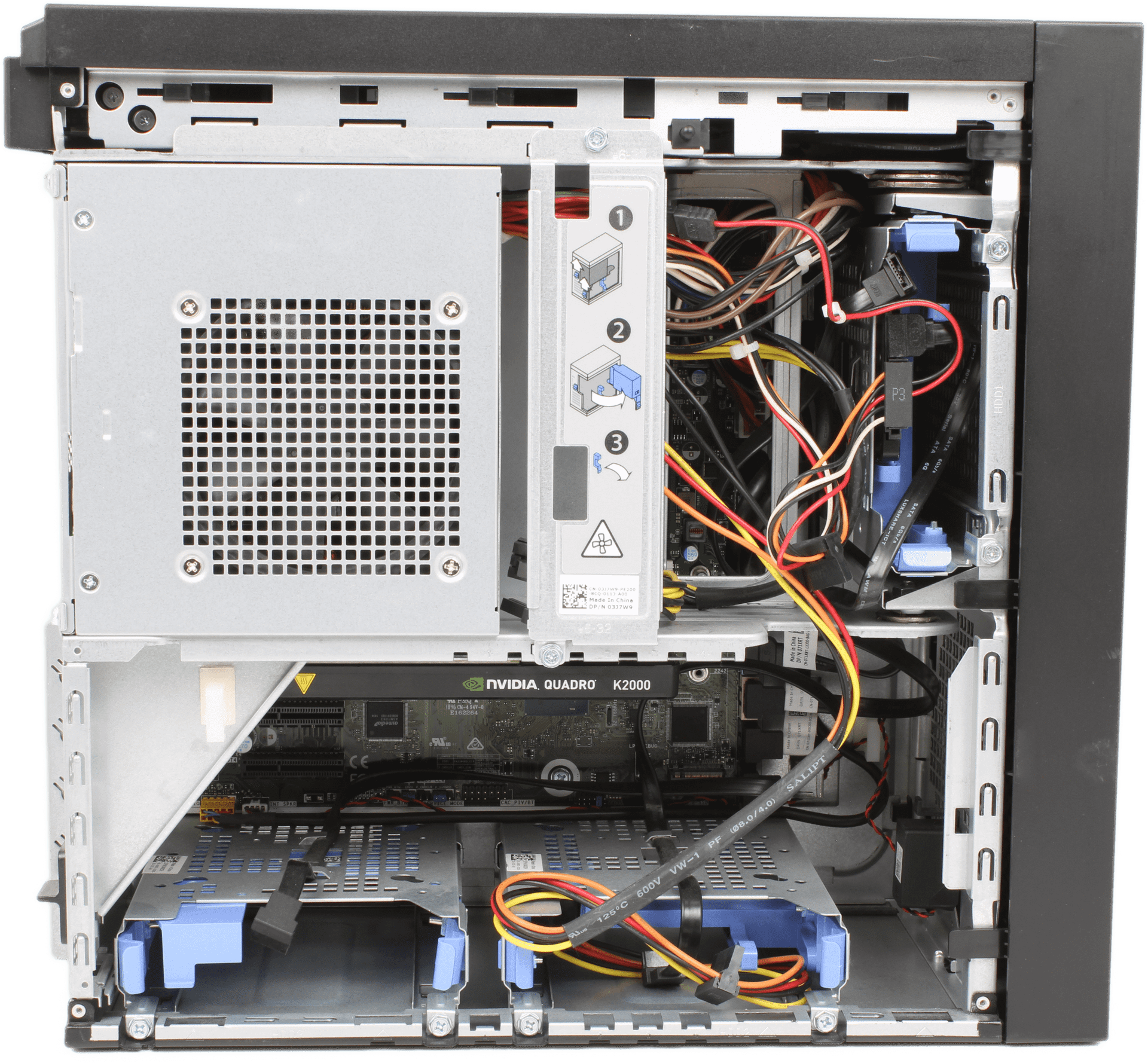 Dell Precision 3630 Tower Intel i7-8700 Nvidia K2000 16GB DDR4 960GB SSD + Win11 | 9477 — Übersicht (Bild 5 von 6)
