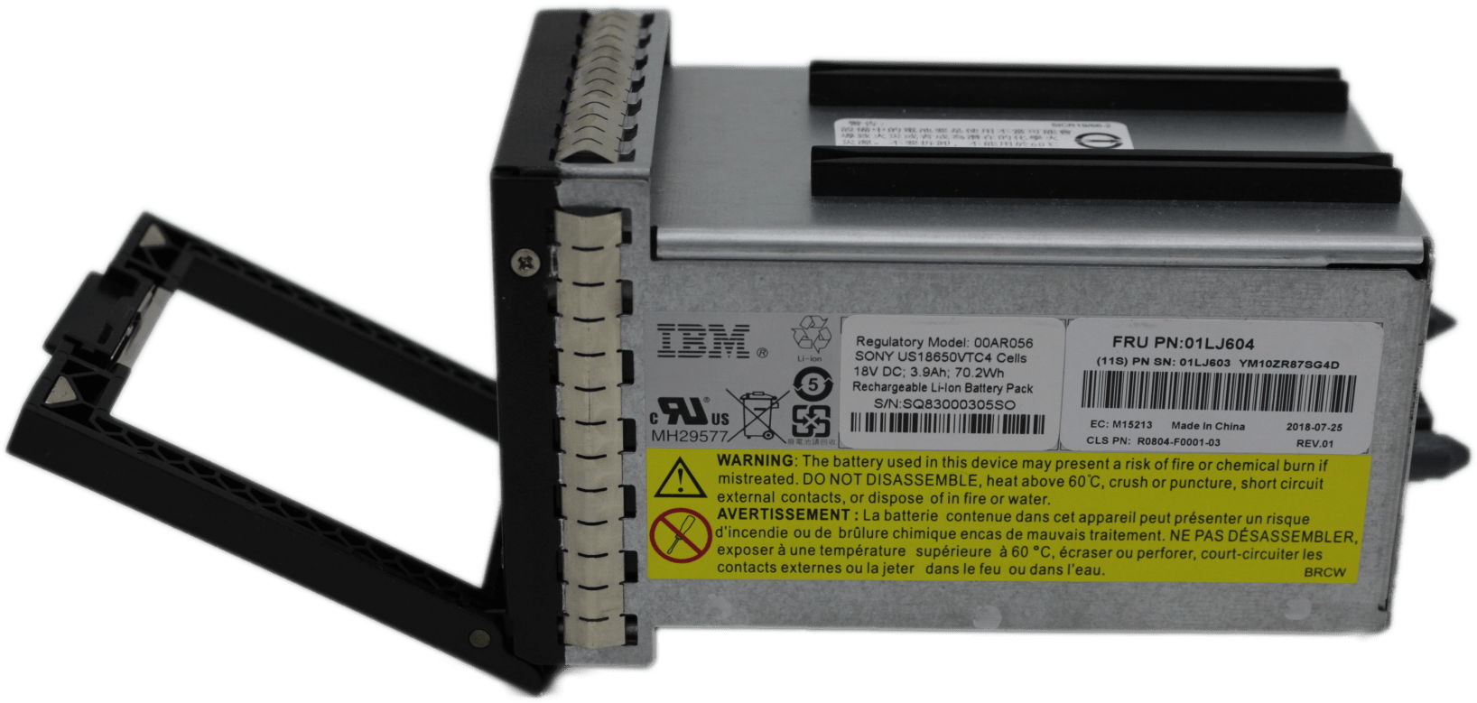 IBM - Cache Backup Battery for San Volume Controller 2145-DH8 - 01LJ603 00AR056 | 9549 (Bild 4 von 6)