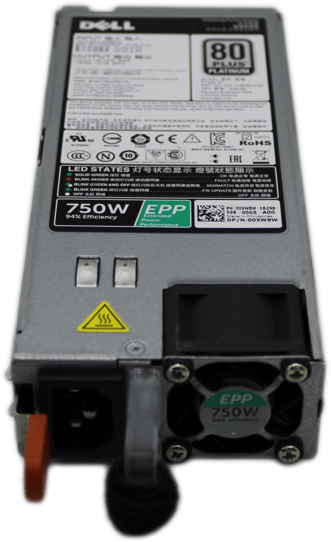 DELL - Switching Power Supply/Netzteil - E750E-S1 750W EPP PowerEdge - R730 R630 | 1341 (Bild 5 von 5)