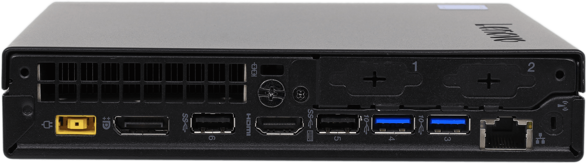 Lenovo ThinkCentre M720q Mini PC - Intel G4900T 8GB DDR4 no ssd Win Lizenz + PSU | 10615 (Bild 3 von 6)
