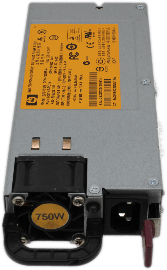 HP Switching Power Supply/Netzteil DPS-750RB A 750W HSTNS-PD18 506822-101 | 9495 (Bild 5 von 6)