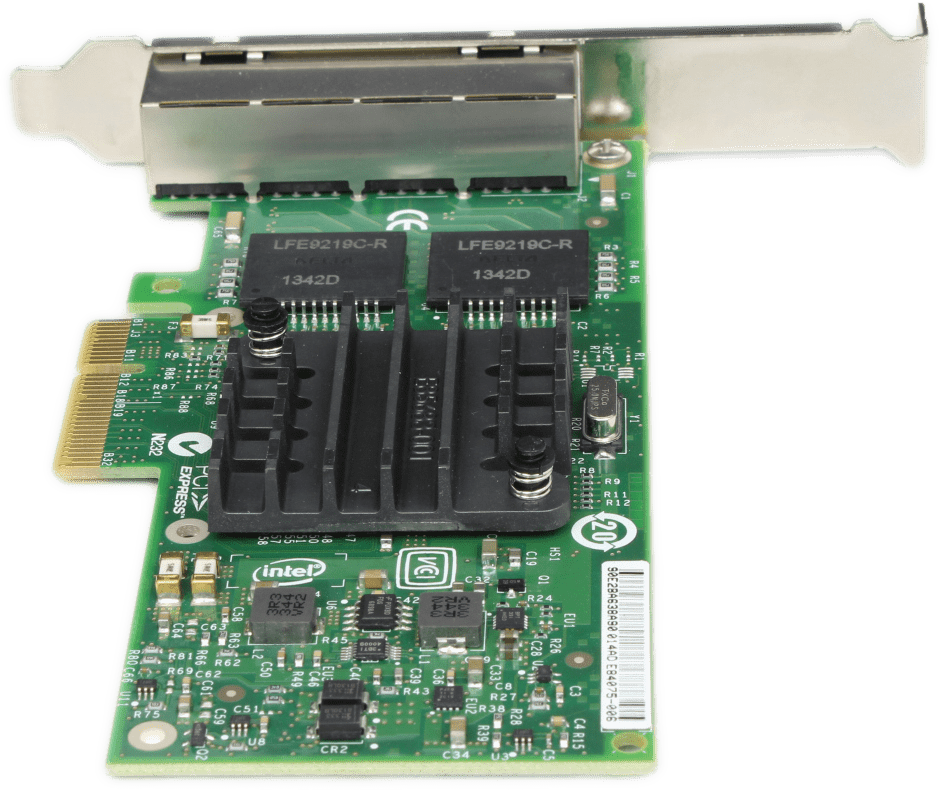Intel I340-T4 Netzwerkkarte 4Port PCIe2.0 x4 Gigabit Ethernet Adapter E1G44HTBLK | 9746 (Bild 3 von 6)