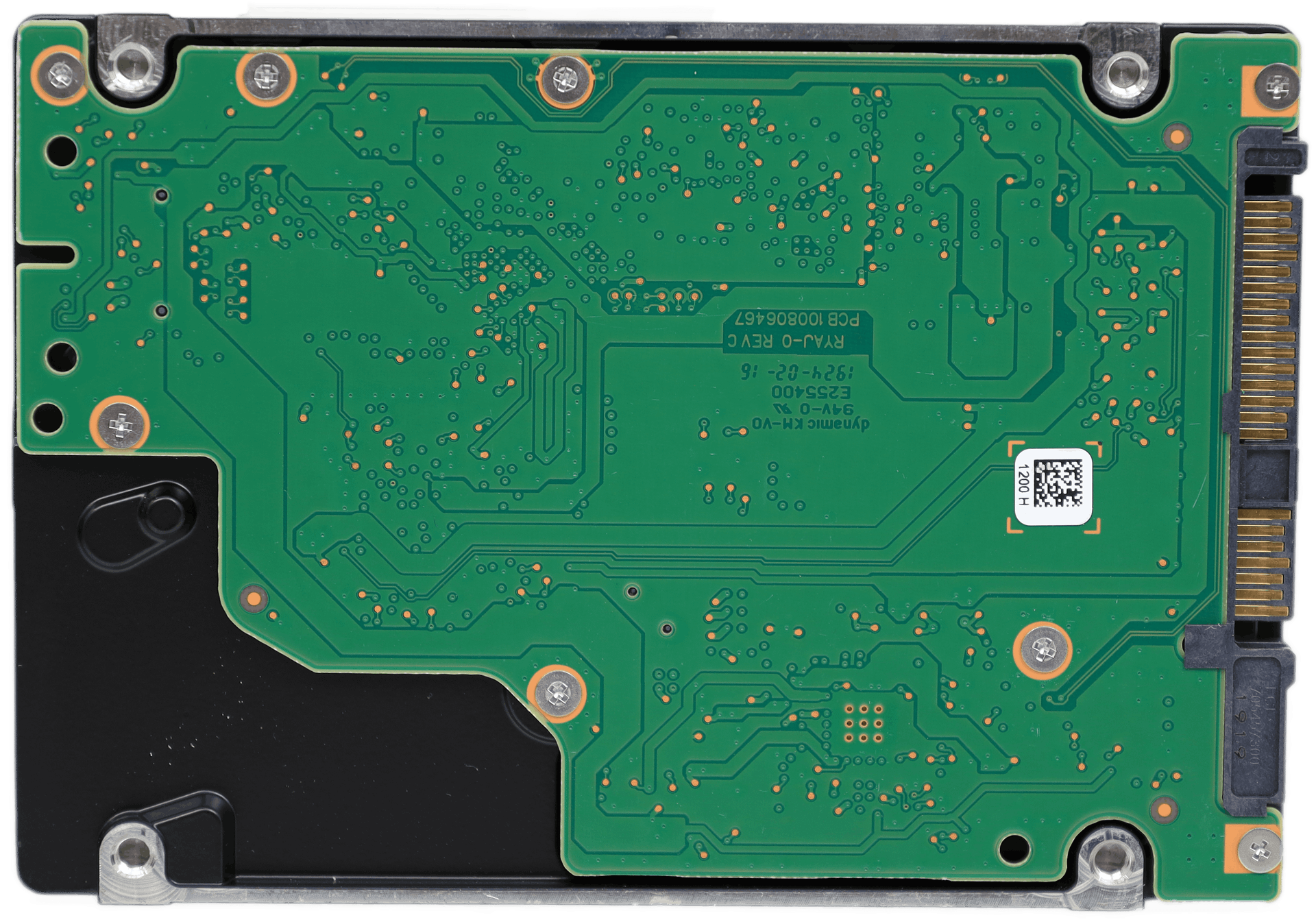 Lenovo ThinkSystem 600GB 10K SAS 12Gb 2,5" HDD Festplatte P/N 00YK014 ohne Caddy | 10345 — Unterseite (Bild 3 von 5)