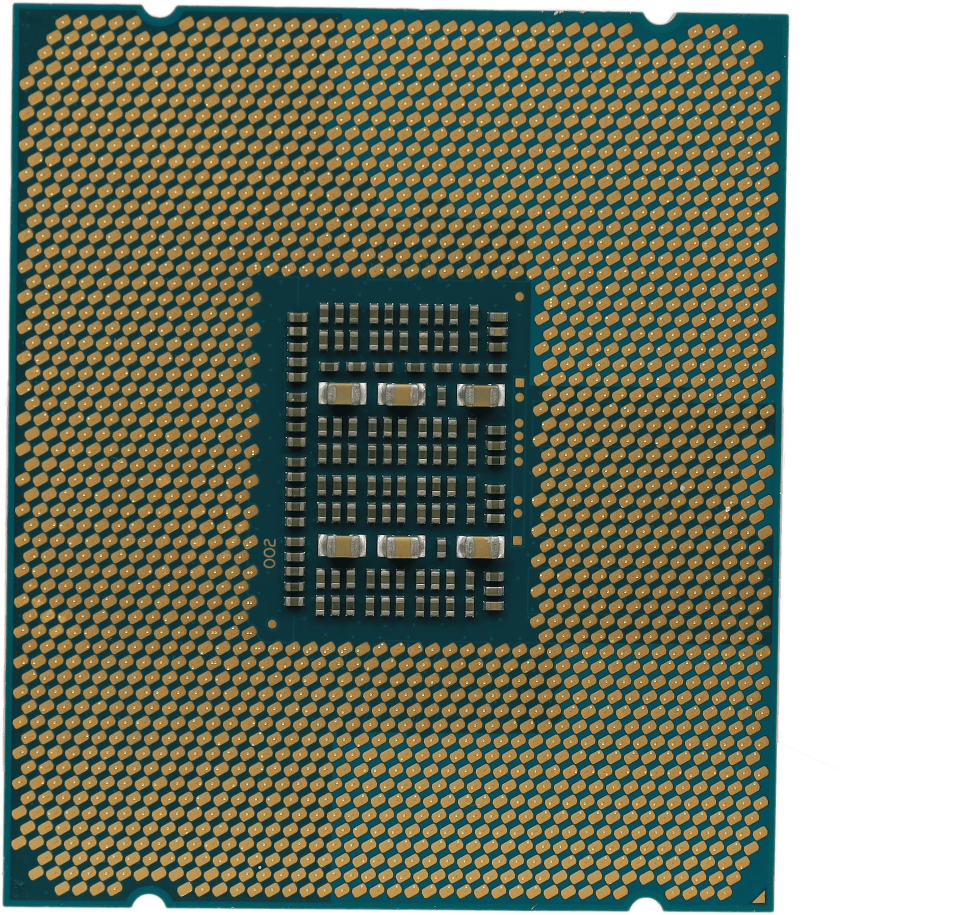 Intel Xeon E7-2890 V2 Prozessor - 15C/30T 37,5 Cache 2.8GHz - FCLGA2011 - SR1GV | 10397 — bottom view (image 2 of 4)