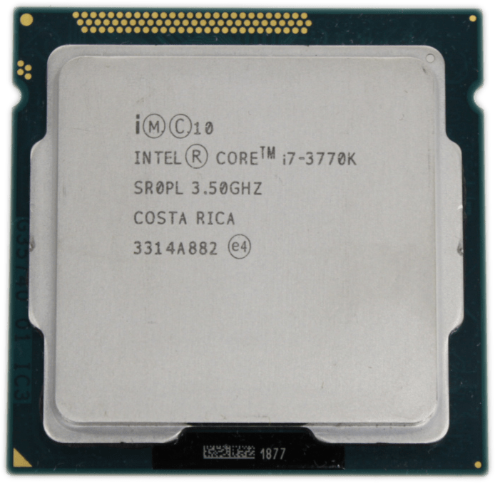 Intel Core i7-3770K 3.5GHz 4 Core 8 Threads FCLGA1155 TDP 77W 8MB Cache SR0PL | 9404 (Bild 5 von 6)