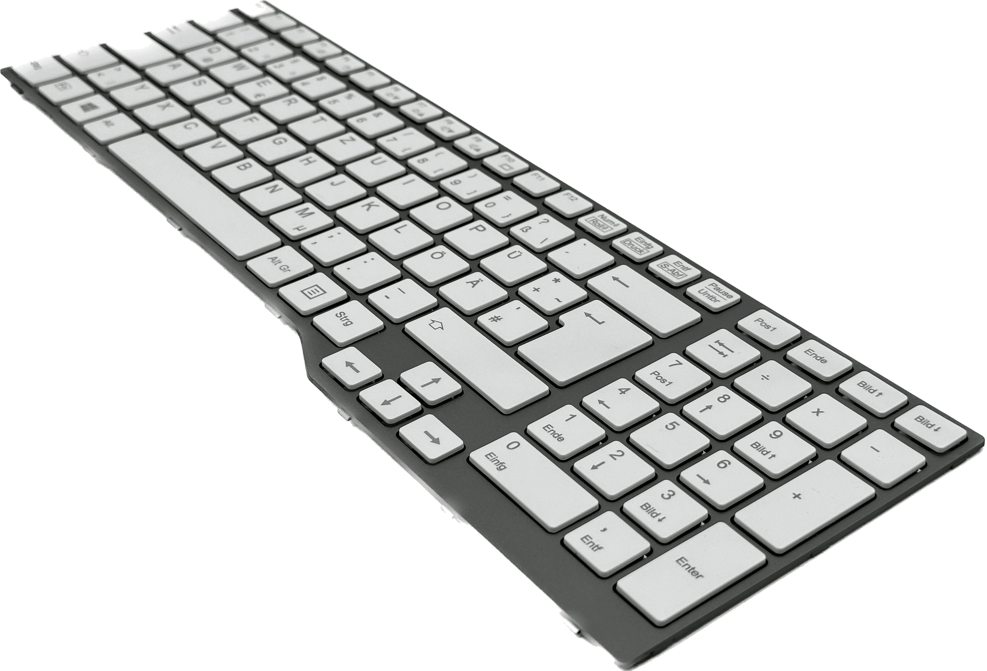 Fujitsu LifeBook E557 E556 Laptop Tastatur | QWERTZ | Weiß | CP690636 | 688 (Bild 4 von 6)
