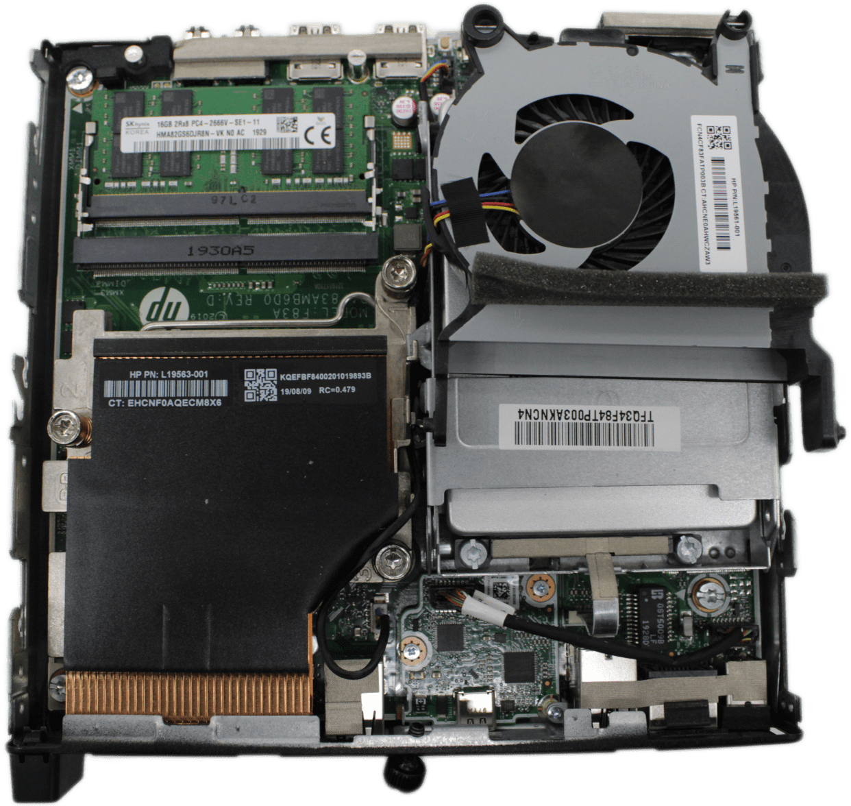 HP EliteDesk 800 G5 Mini PC Intel Core i7-9700 16GB RAM 960GB SSD Win11 Pro WLAN | 9547 (Bild 7 von 8)