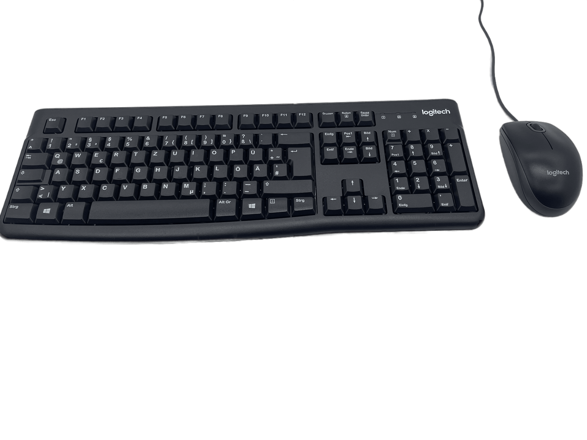 Logitech MK120 USB Tastatur & Maus Set - QWERTZ - Neu / OVP - (920-002540) | 159 (Bild 3 von 3)