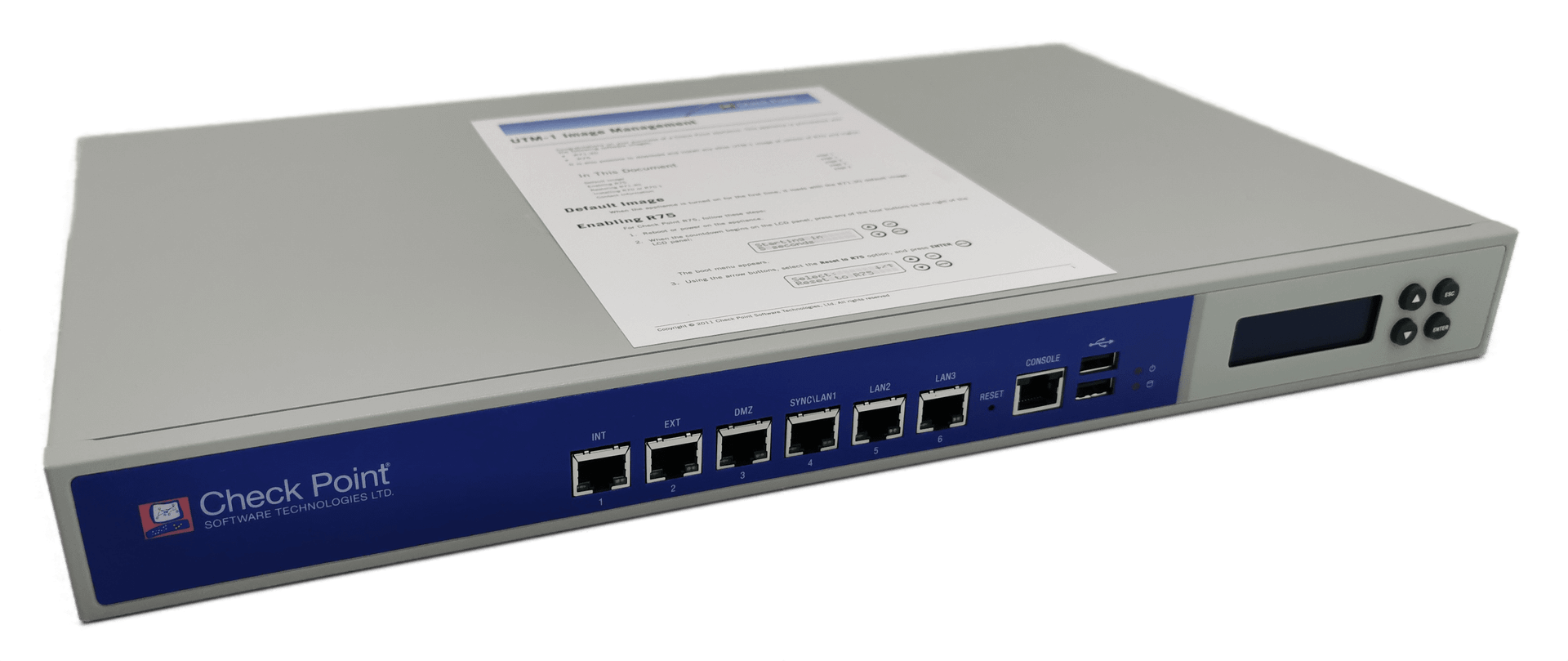 Check Point Firewall | UTM-1 570 U-20 | 6-Port Managed 1000Mbit | 386 (Bild 1 von 4)