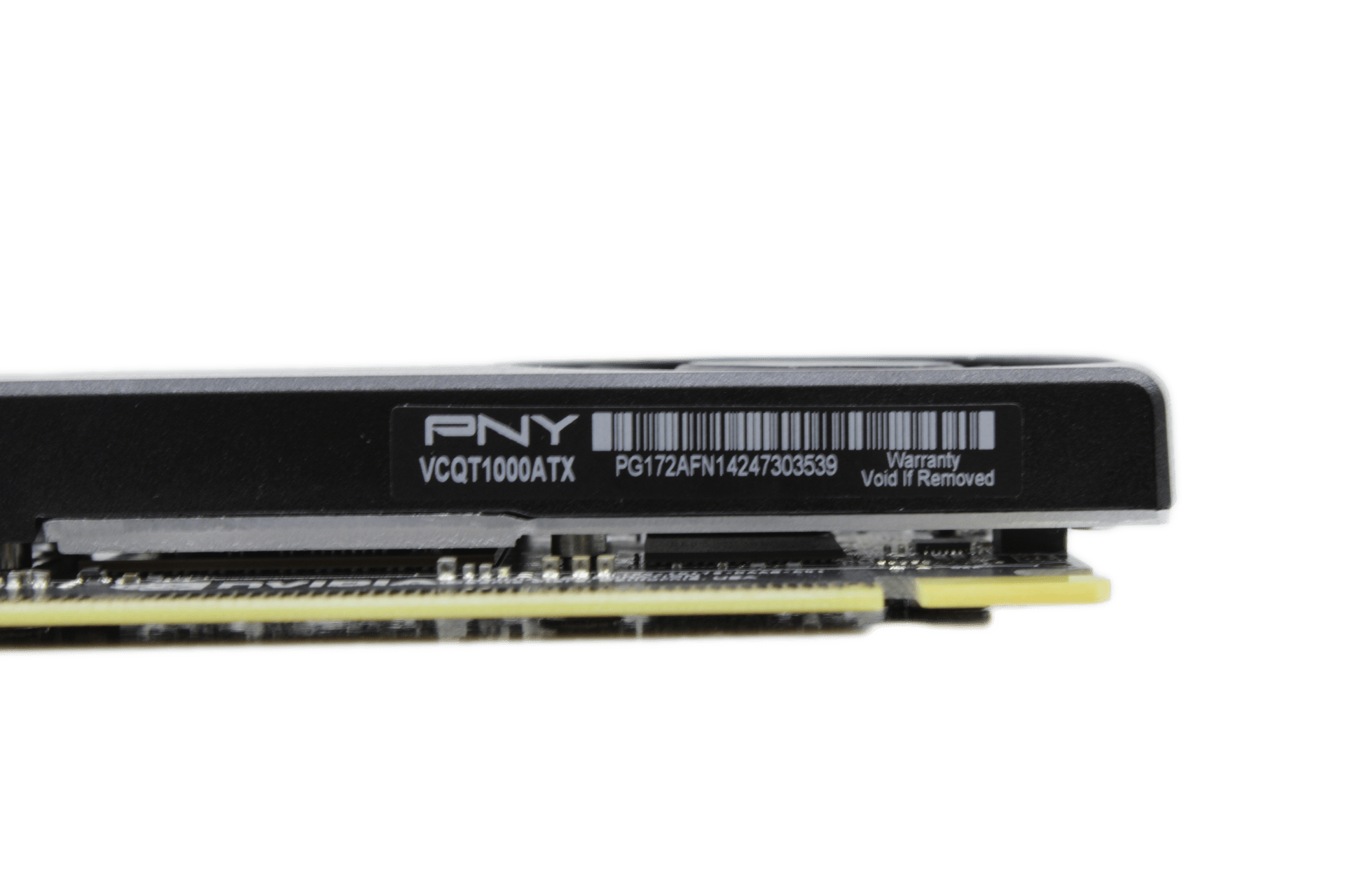 Nvidia PNY T1000 - 4GB GDDR6 4x Mini DisplayPort PCIe 3.0 x16 VCQT1000ATX | 9434 (Bild 2 von 6)