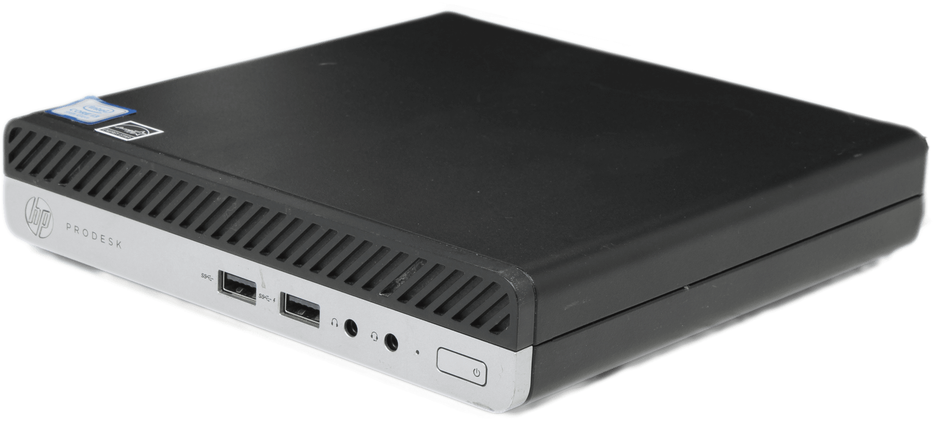 HP ProDesk 600 G5 Mini PC - Intel i3-9100T - 8GB DDR4 128GB NVMe + Win 11 & PSU | 10075 — Produktbild (Bild 1 von 6)