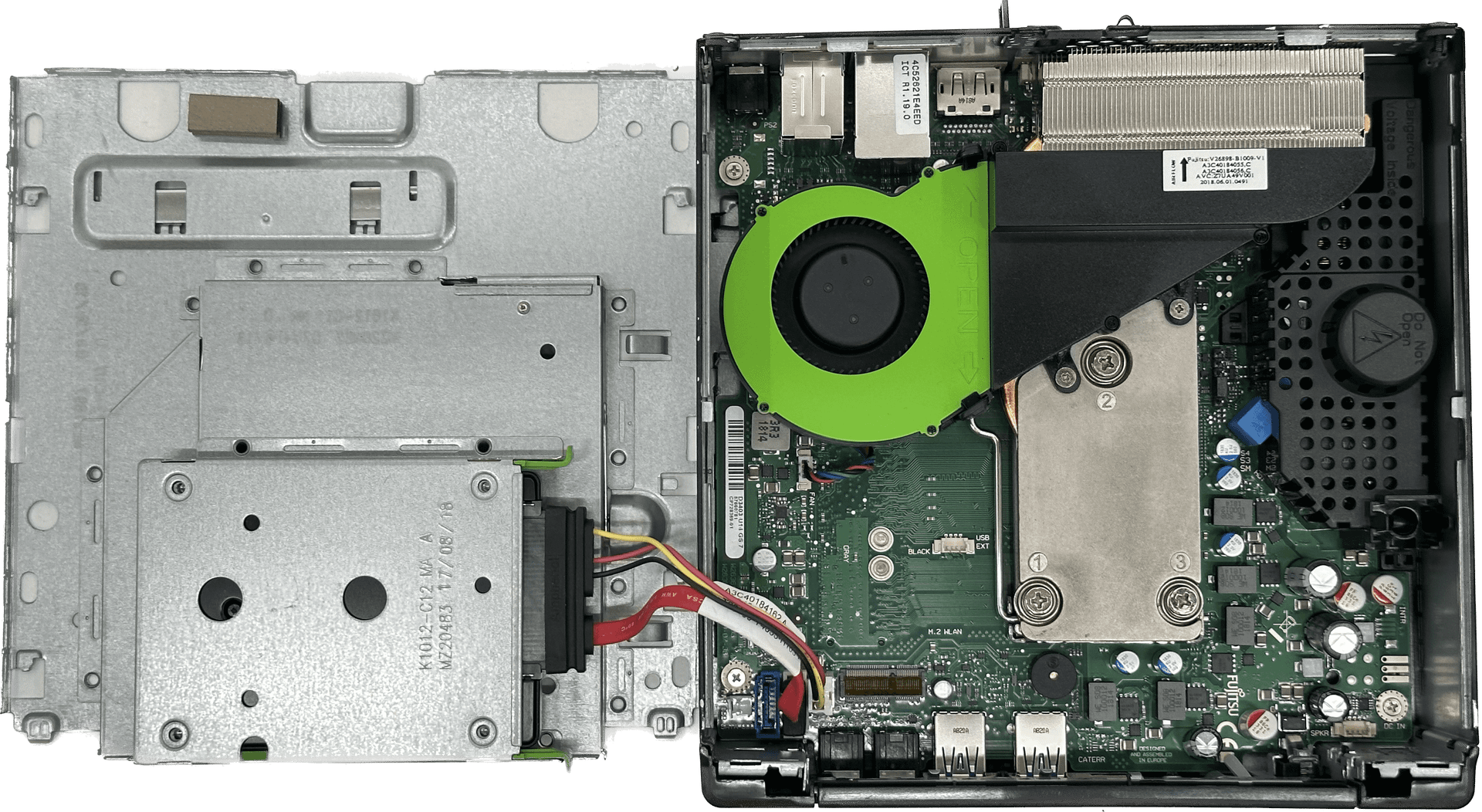 Fujitsu Esprimo Q556/2 Mini PC | Intel G4560T 2,9GHz | 8GB RAM 128GB SSD | Win10 | 249 (Bild 5 von 7)