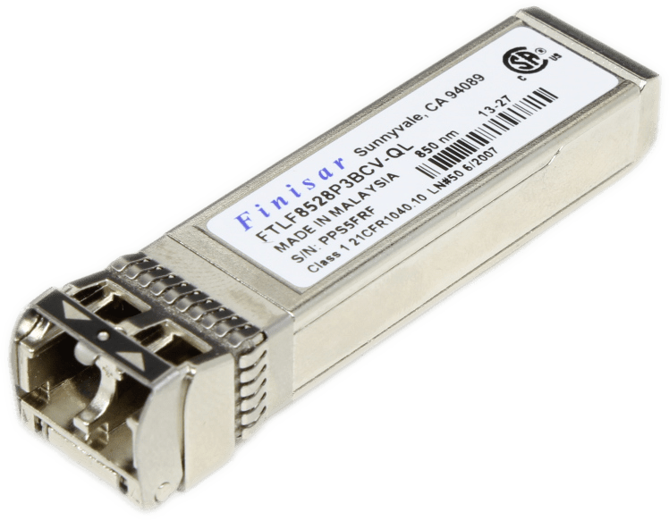 Finisar - FTLF8528P3BCV-QL 8G SFP+ FC SR 850nm Optical Transciever Module | 9778 (image 2 of 6)