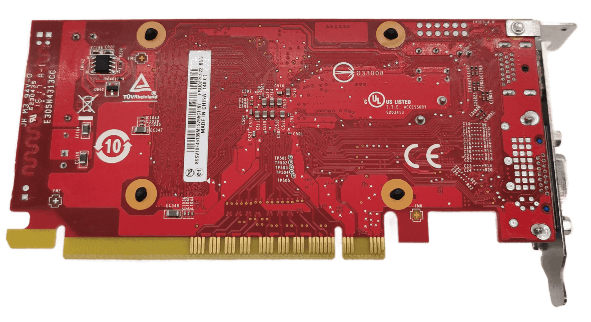 Lenovo Nvidia GeForce GT720 2GB Grafikkarte | HDMI VGA LP | 00PC522 (RED) | 339 (Bild 3 von 4)