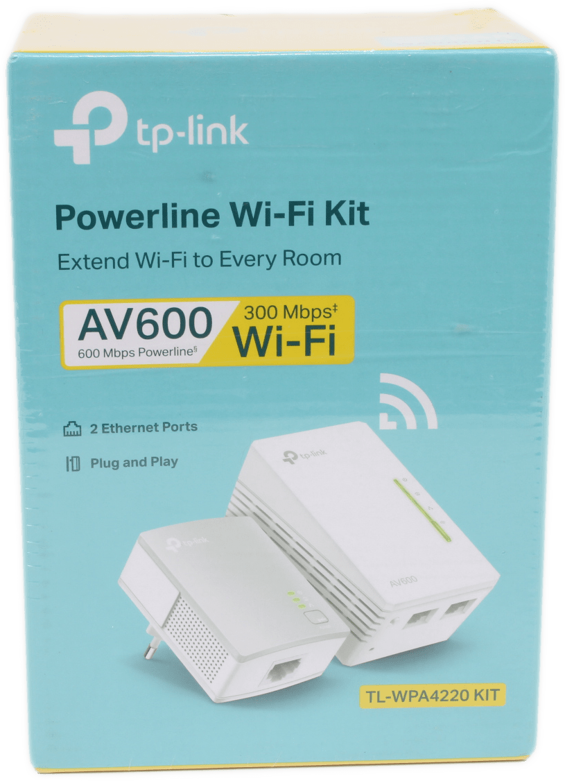 TP-Link TL-WPA4220 Ver.5.0 AV600 Gigabit Powerline Wi-Fi Kit EU | Wi-Fi Extender | 9598 (Bild 6 von 6)