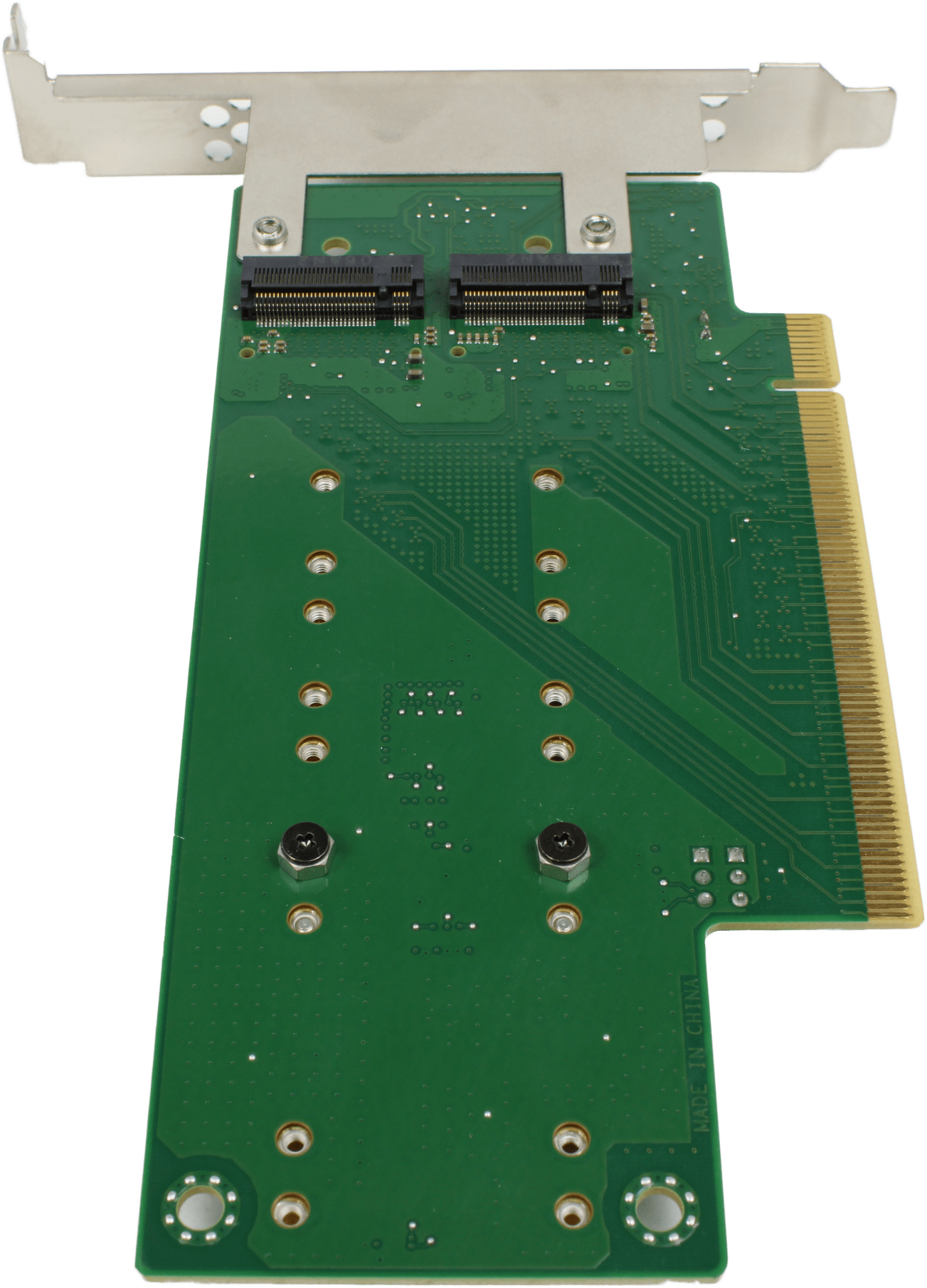 ASRock Rack RB4M2 - FP M.2 Adapter Board | 4 x M.2 M-Key SSD to PCIe3.0 x16 | 10140 (Bild 4 von 4)