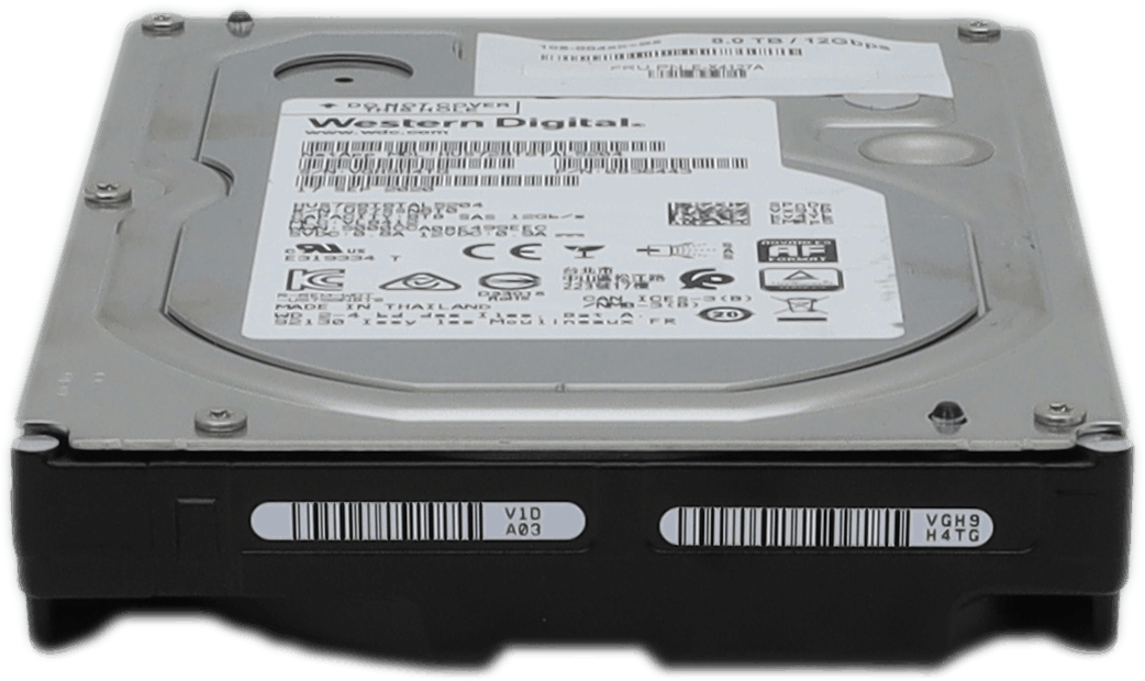 NetApp Western Digital Ultrastar DC HC320 8TB SAS 12G 7.2K 256MB Cache 0B36443 | 10534 (Bild 2 von 5)