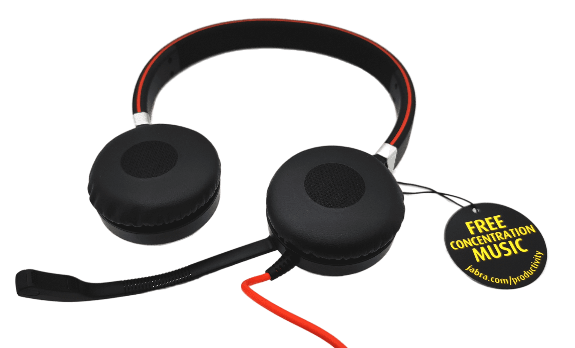 Jabra Evolve 40 Stereo Headset UC USB Kopfhörer - HSC017 ENC010 NEU & OVP | 263 (Bild 2 von 4)