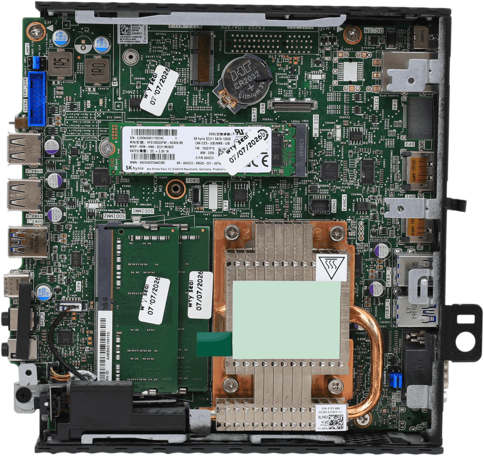 Dell Wyse 5070 ThinClient - Intel J4105 - 8GB DDR4 - 128GB M.2 SATA + Netzteil | 10512 (Bild 5 von 5)
