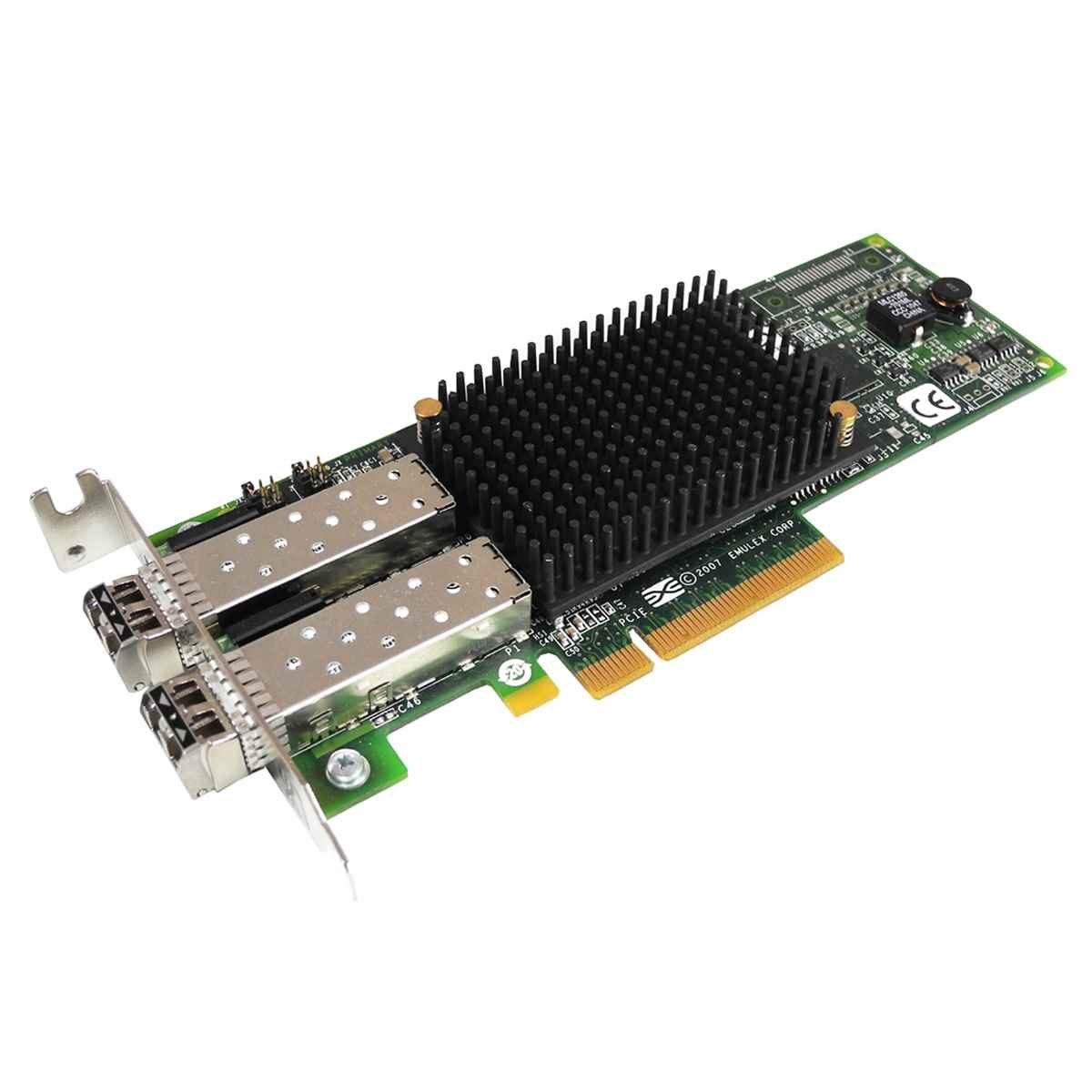 Fujitsu EMULEX LightPulse LPE12002 NIC - 8Gb/s PCIe x8 FC 2x SFP+ LP | 1633 (Bild 3 von 3)