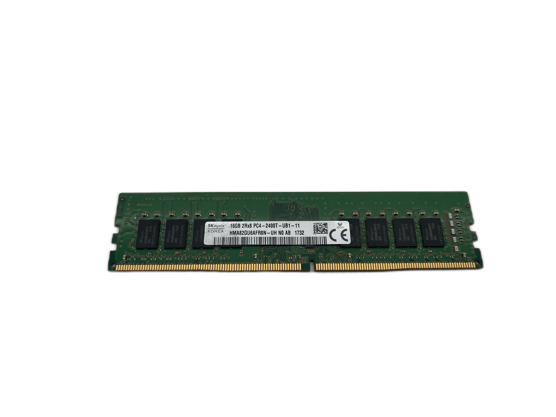 SKHynix 16GB 2RX8 PC4-2400T DDR4 UDIMM Desktop RAM HMA82GU6AFR8N-UH | 223 (Bild 1 von 3)