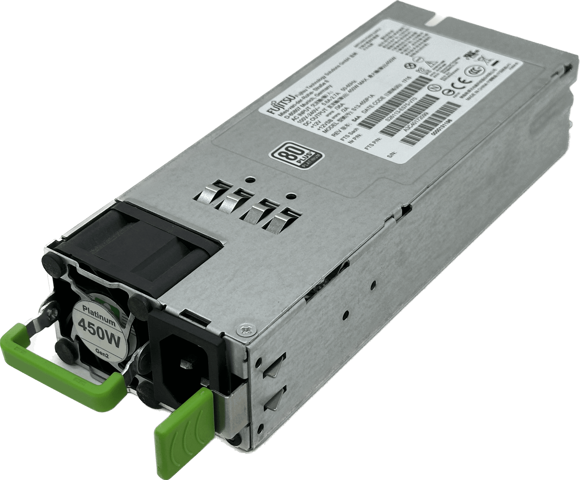Fujitsu Server Netzteil 450W 80+ Platinum Primergy RX2540 S13-450P1A A3C40172099 | 709 (Bild 1 von 6)