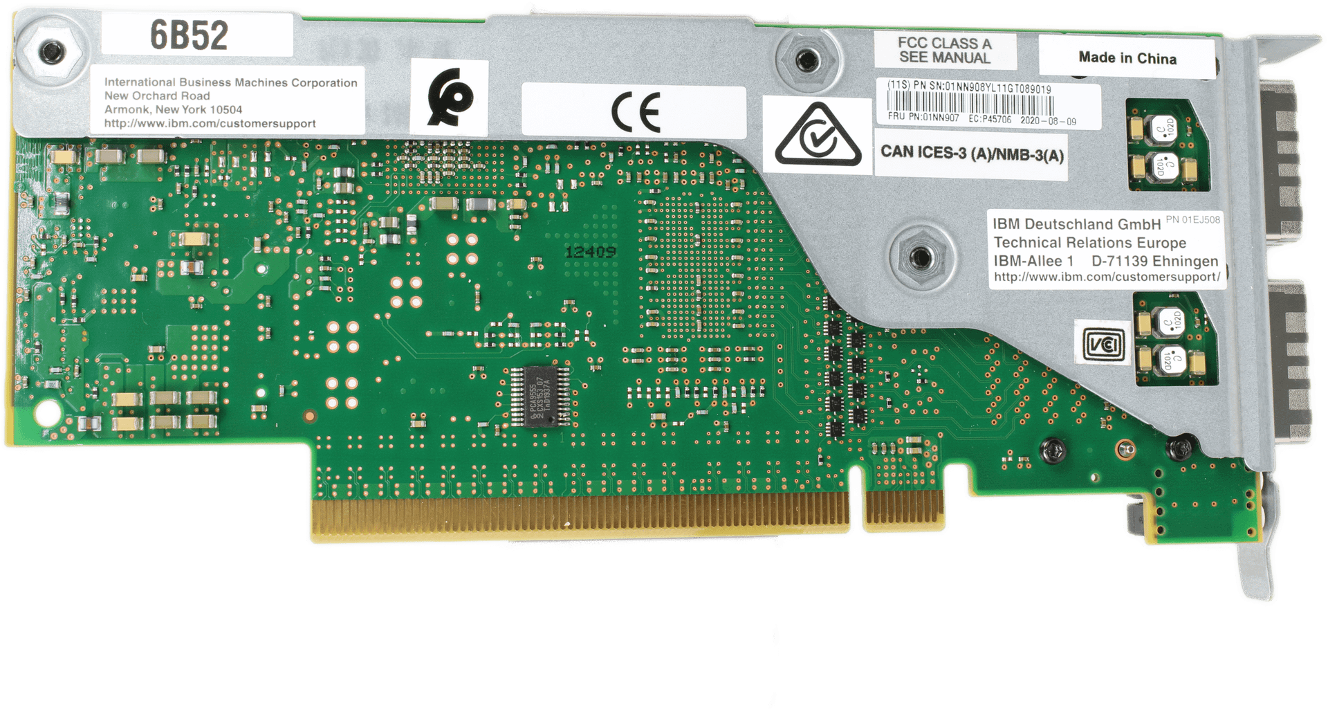 IBM - 6B52 01NN907 Optical Cable Adapter Dual Port PCIe3 for CCIN 50CB module | 9913 (Bild 5 von 6)