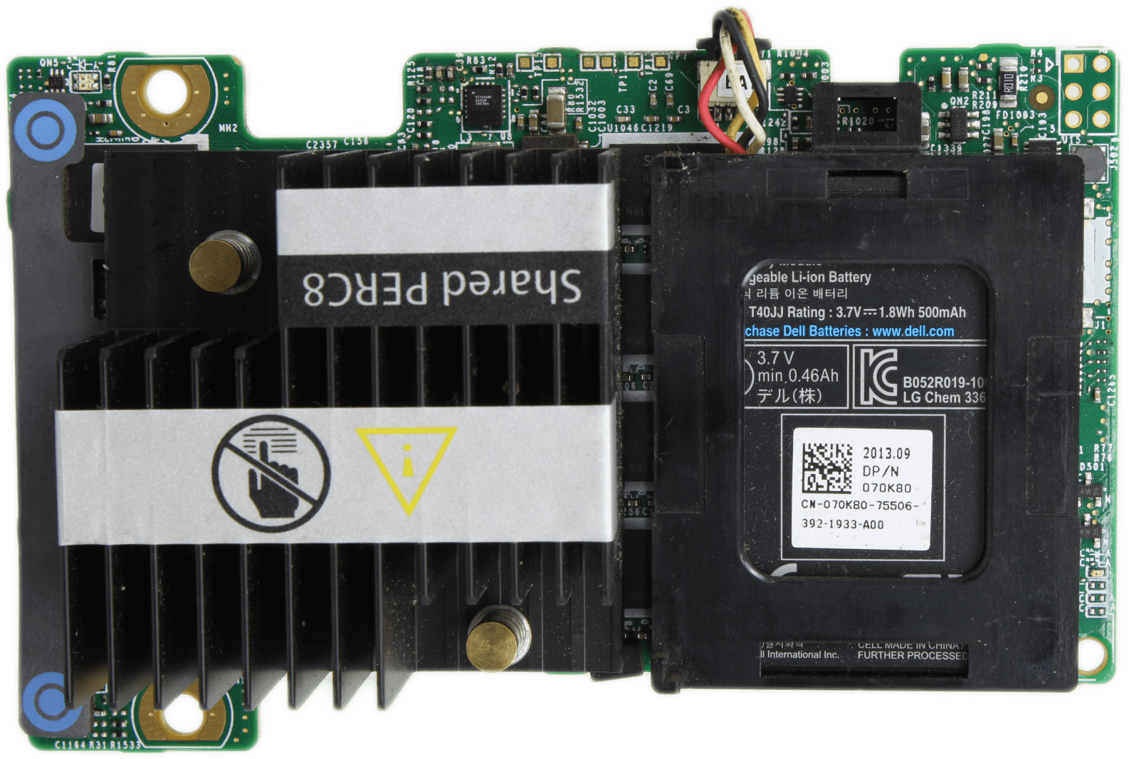 Dell Shared PERC 8 8-Channel 1GB SAS 6G Raid Controller | VRTX-0P3WV4 + 070K80 | 9828 (Bild 6 von 6)