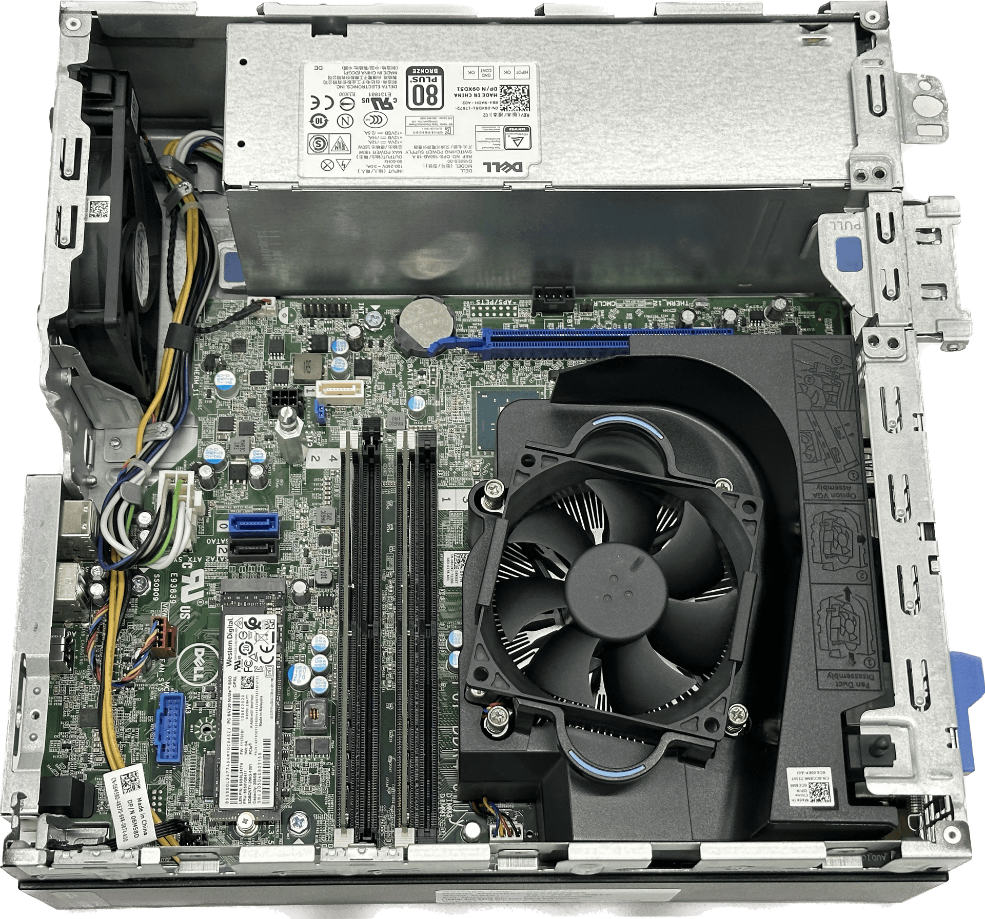 Dell Precision Tower 3420 | i7-6700 vPro PC Desktop 16GB RAM 256GB NVMe /2TB HDD | 778 (Bild 6 von 6)