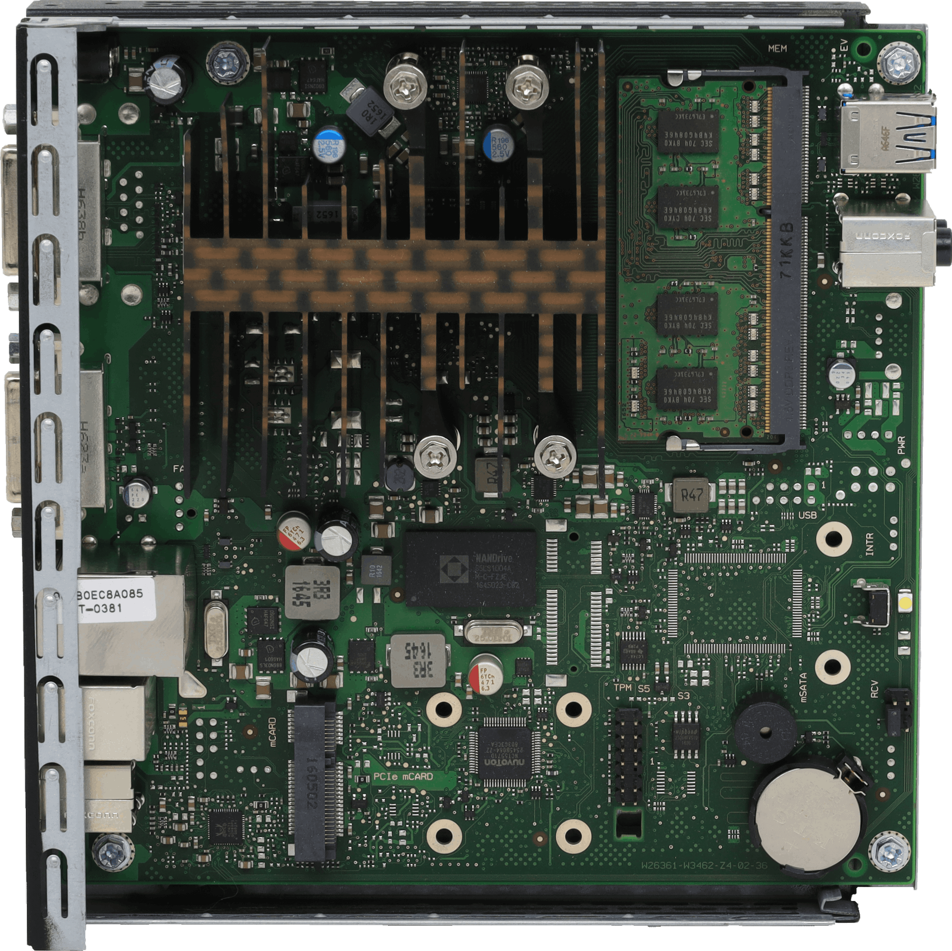 Fujitsu Futro S520 ThinClient - AMD GX-212ZC - TDP 6W - 4GB DDR3 No SSD +PSU | 10404 — Übersicht (Bild 5 von 6)