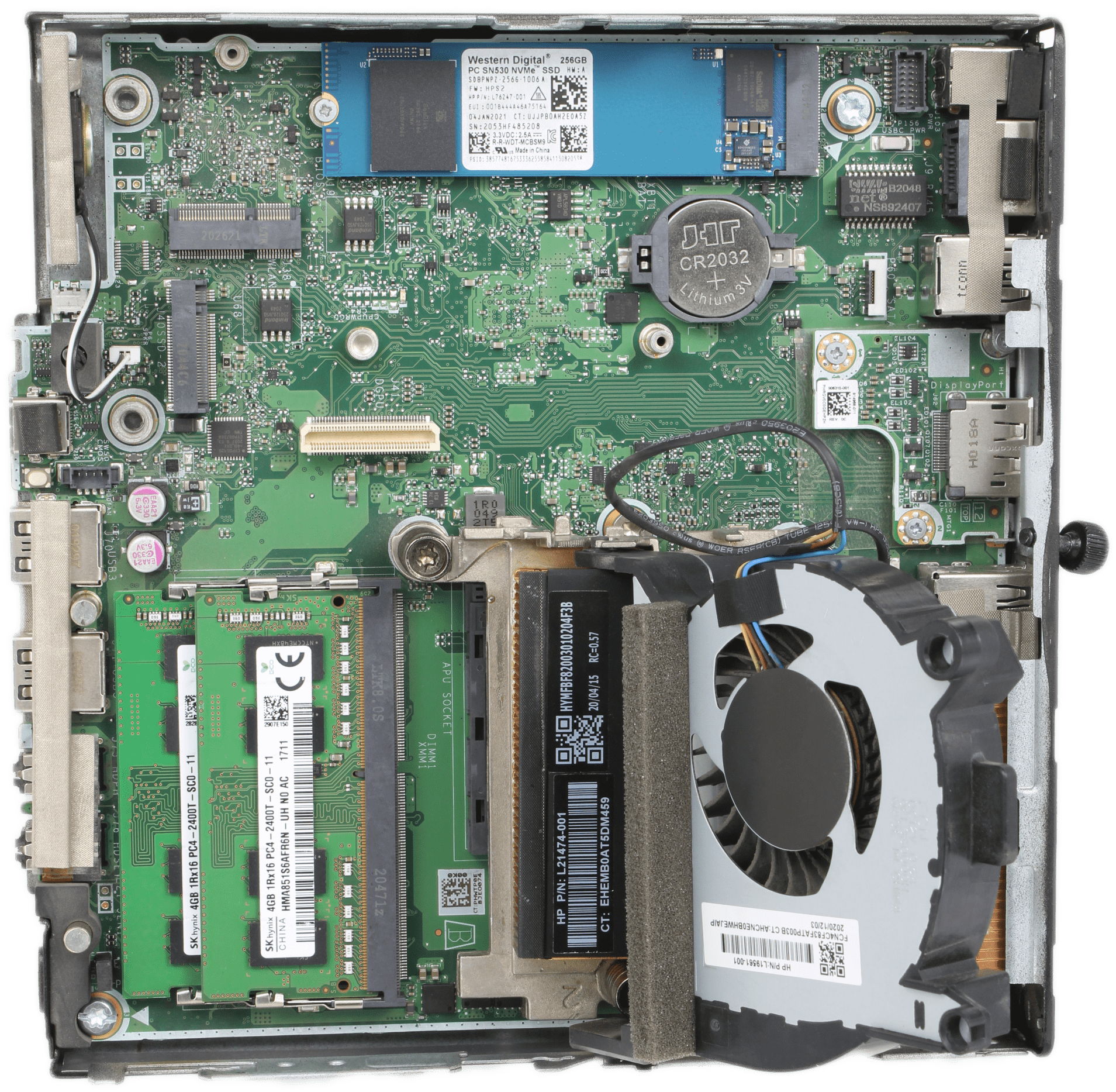 HP EliteDesk 705 G5 Desktop Mini Ryzen 5 Pro 3400G 8GB DDR4 256GB SSD Win11 +PSU | 9892 (Bild 5 von 6)