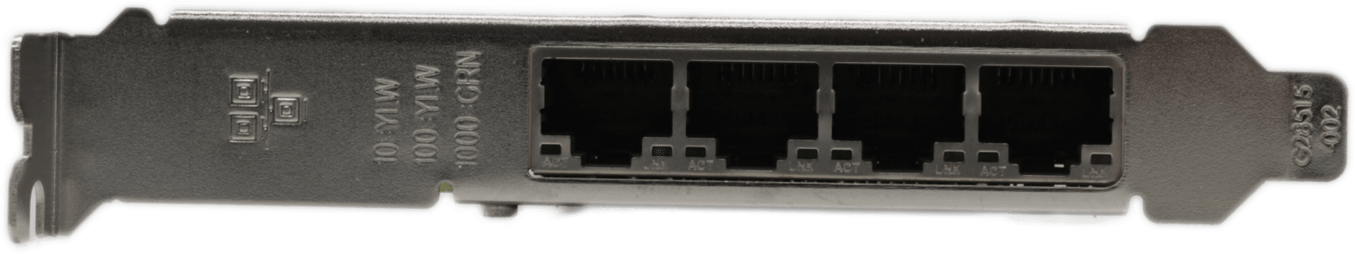 Dell Quad Port PCIe x4 Gigabit Ethernet Netzwerk Adapter 00NWK2 Full Profile | 9510 (Bild 5 von 6)
