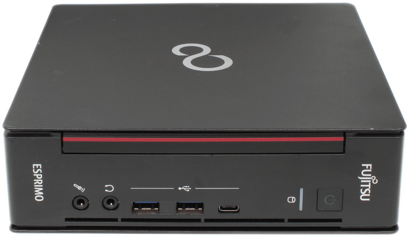 Fujitsu Esprimo Q958 - i5-8400 8 GB DDR4 RAM 256GB 2,5" SSD Win11 + Stromkabel | 9952 — Vorderansicht (Bild 3 von 7)