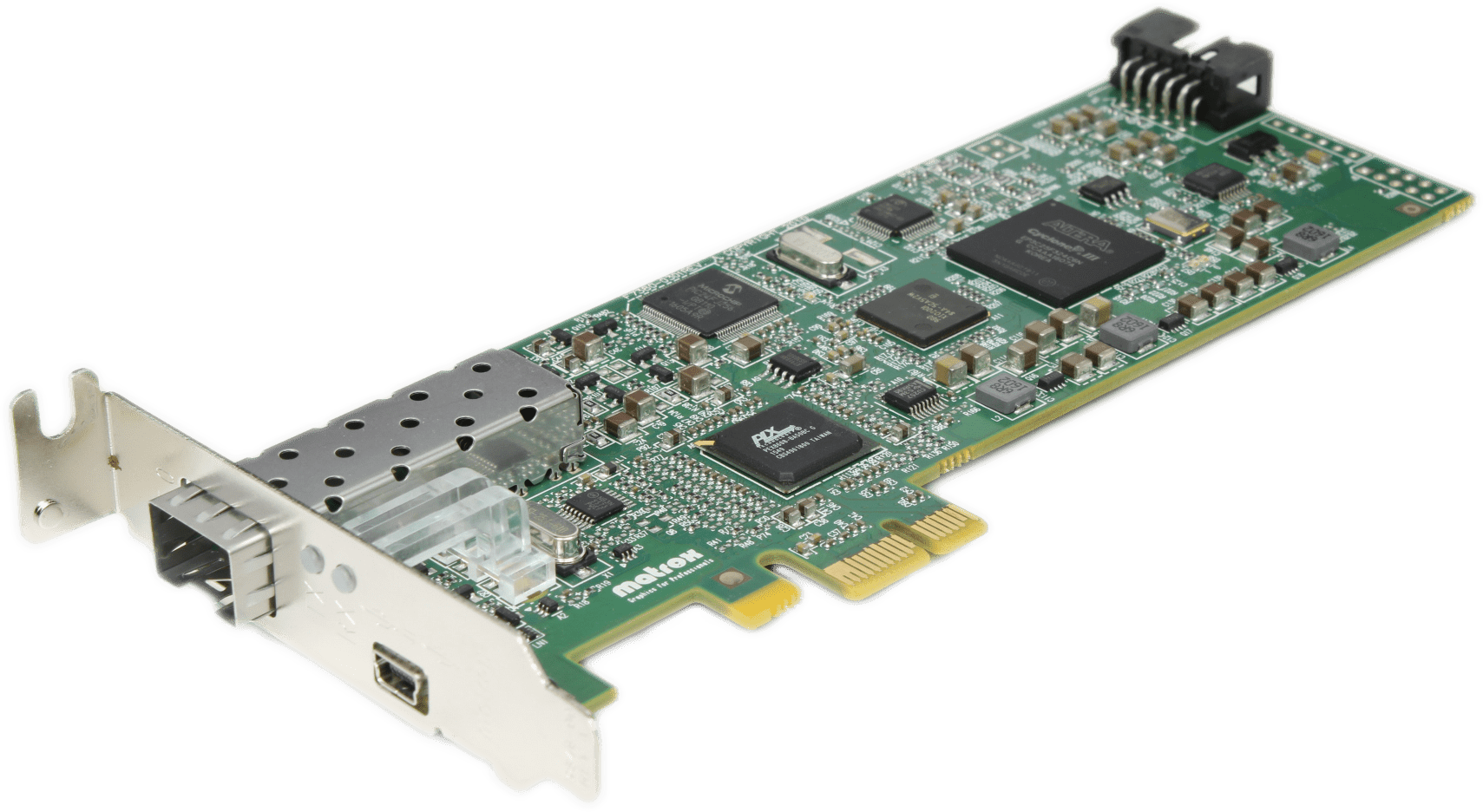 Matrox Extio Interface Card / KVM-Extender up to 1 km PCIe x1 - XT02A-FESLPAF | 9823 (Bild 2 von 7)