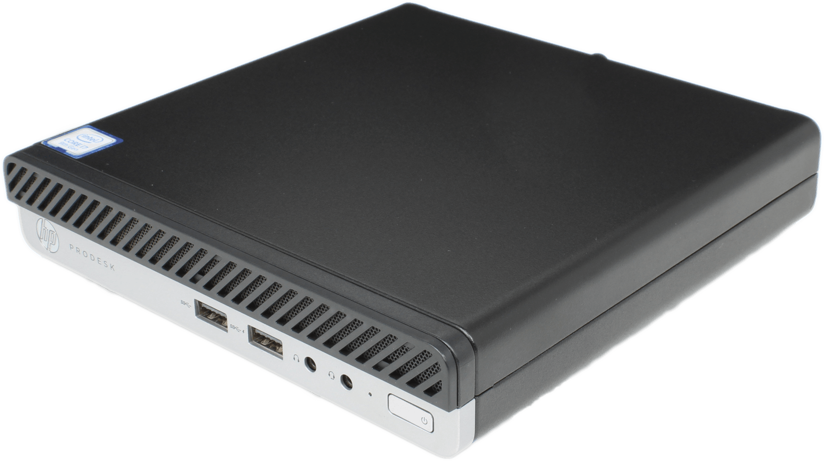 HP ProDesk 400 G5 Mini - Intel i7-9700T 8GB DDR4 RAM 512GB NVMe Windows 11 + PSU | 10196 — Produktbild (Bild 1 von 5)