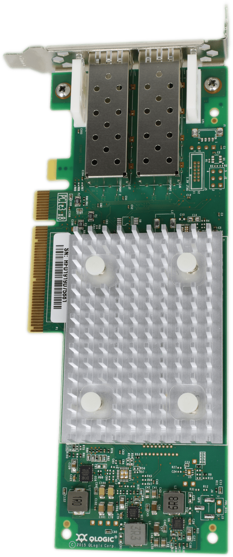 Dell QLogic QLE2692L-DEL Dual Port 16G FC SFP+ PCIe3.0 x8 HBA LP - P/N: 0TCK3G | 9738 (Bild 8 von 8)