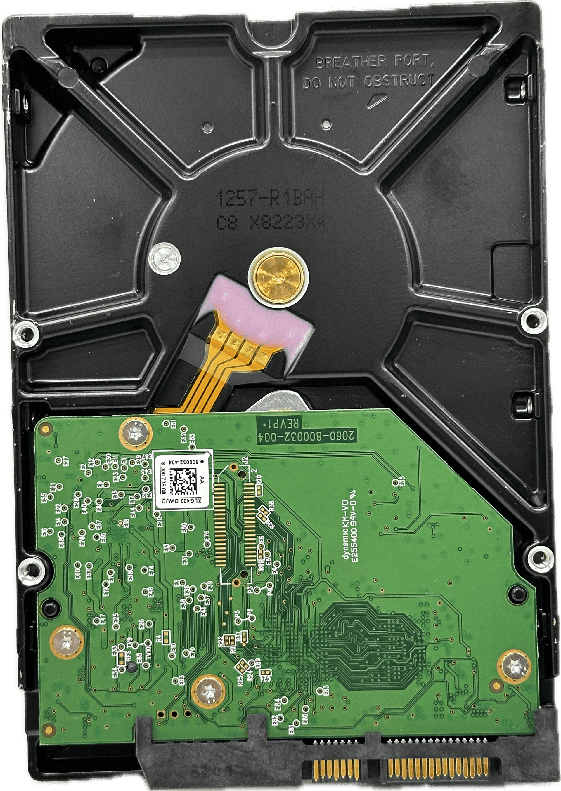 WD Gold Datacenter SATA III PC Festplatte HDD 2TB 7200RPM 6Gb 128MB WD2005FBYZ | 831 (Bild 3 von 6)