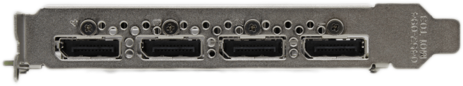 Nvidia Dell Quadro P2200 5GB GDDR5X PCIe3x16 4x DP 1.4 02G8WC 699-5G420-0500-101 | 9516 (Bild 5 von 7)