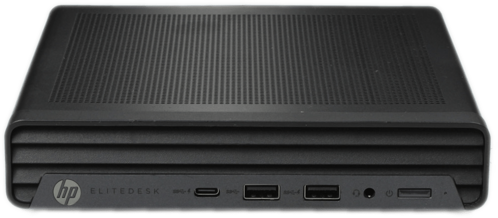 HP Elite Mini 800 G9 - Intel i5-14500 - 16GB DDR5 512GB NVMe + Win 11 & PSU | 10079 — Vorderansicht (Bild 2 von 6)