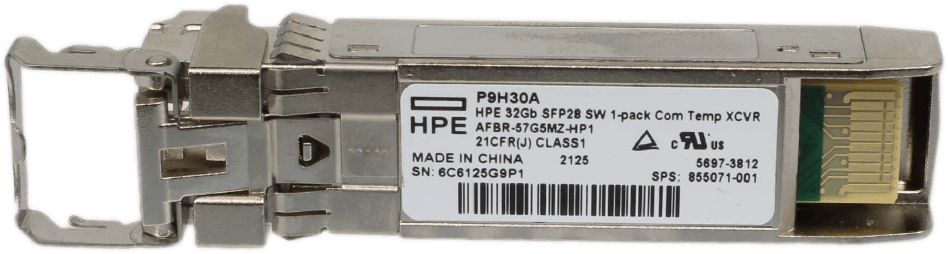 HPE SN1610E 32Gb 1-Port FC HBA + 32G SFP28 GBIC P9H30A PCIe4 x4 FP - R2J62-63001 | 10255 (Bild 4 von 6)