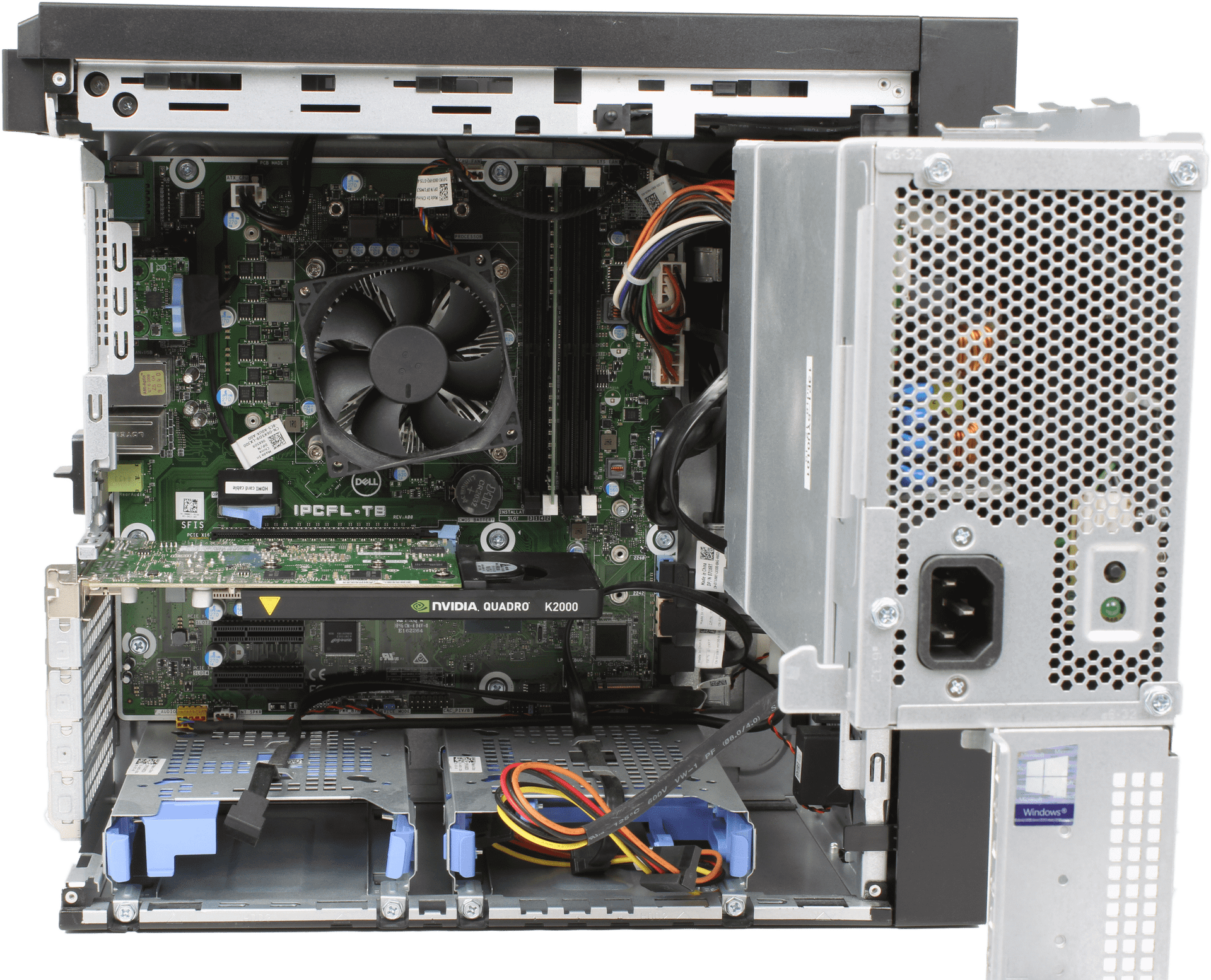 Dell Precision 3630 Tower Intel i7-8700 Nvidia K2000 16GB DDR4 960GB SSD + Win11 | 9477 — Übersicht (Bild 6 von 6)