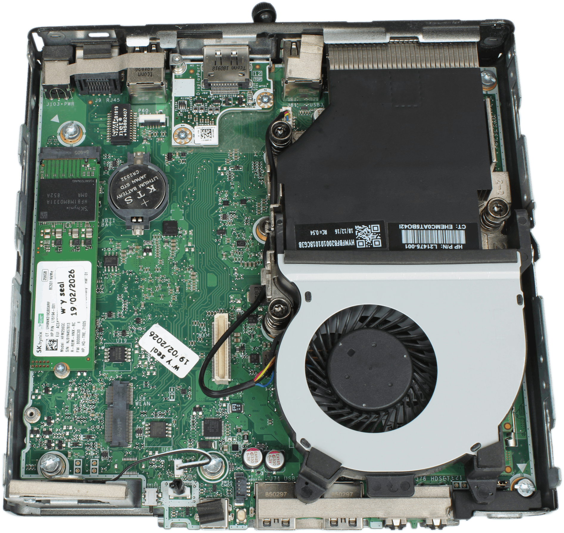 HP EliteDesk 705 G4 Mini PC AMD Ryzen 3 Pro 2200GE 8GB RAM 256GB NVMe Win10 +PSU | 10254 (Bild 4 von 5)